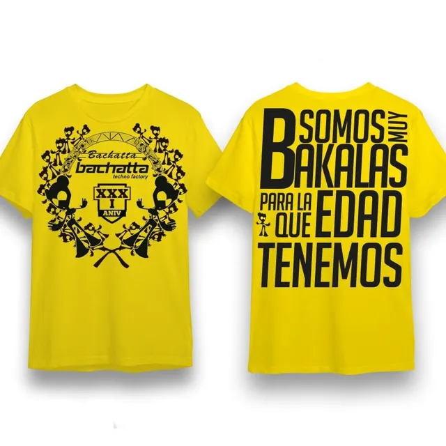 Camiseta Bachatta XXXI Aniversario, foto 3 de 3