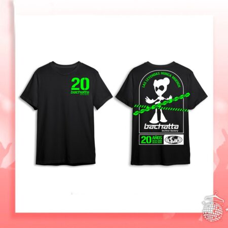 Camiseta Bachatta 20 Aniversario cierre Bachatta
