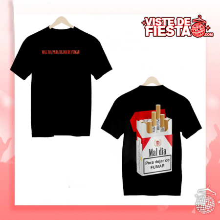 Camiseta Mal día para dejar de fumar