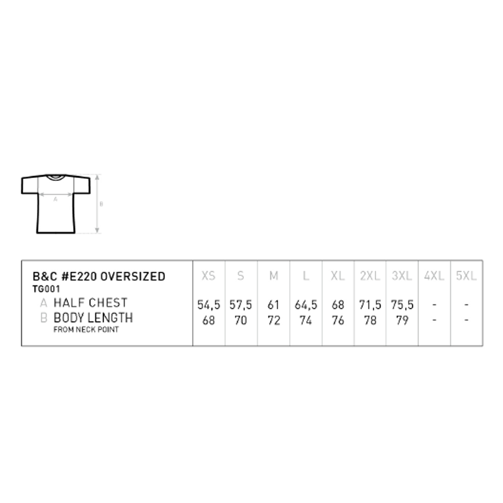 camisetas talla guia